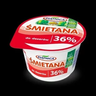 Piątnica Śmietana 36% do deserów - Śmietana - miniaturka - grafika 1