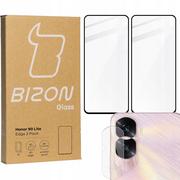 Szkła hartowane na telefon - 2x Szkło + szybka na aparat BIZON Edge 2 Pack do Honor 90 Lite - miniaturka - grafika 1