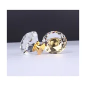 Zawiasy, okucia i inne akcesoria - 10 szt. 30 mm diamentowe gałki kryształowe do szafek, uchwyty do szuflad, uchwyty do szafek kuchennych, okucia meblowe - miniaturka - grafika 1