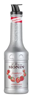Monin Puree Truskawkowe 1 L - Syropy i koncentraty owocowe - miniaturka - grafika 1