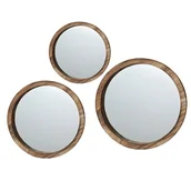 Lustra - Lustra w drewnianej ramie Jones, komplet, 34,5 cm - miniaturka - grafika 1