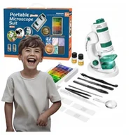 Mikroskopy i lupy - Mikroskop 60180 DIGITAL Pro LED Zestaw Cyfrowy Szkoła Nowa Biologia Prezent - miniaturka - grafika 1