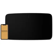 Głośniki i kolumny - Sonos FIVE czarny - miniaturka - grafika 1