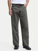 Spodnie męskie - Jack & Jones Jeansy Dave Original 12290242 Szary Baggy Fit - miniaturka - grafika 1