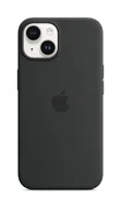 Etui i futerały do telefonów - Apple iPhone 14 Silicone Case with MagSafe midnight - miniaturka - grafika 1