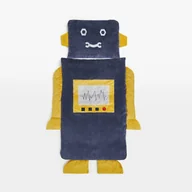 Śpiworki dla dzieci - Śpiworek Sleepover Medium (160x75cm) – Robot Retro - miniaturka - grafika 1