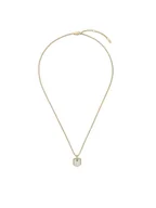 Naszyjniki - Fossil Naszyjnik JF04529710 Złoty - miniaturka - grafika 1