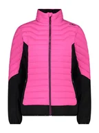Kurtki i kamizelki sportowe damskie - CMP Kurtka hybrydowa w kolorze różowo-czarnym - miniaturka - grafika 1