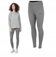 Legginsy - 4F LEGGINSY DZIANINOWE DAMSKIE SPORTOWE LEG350 XS - miniaturka - grafika 1