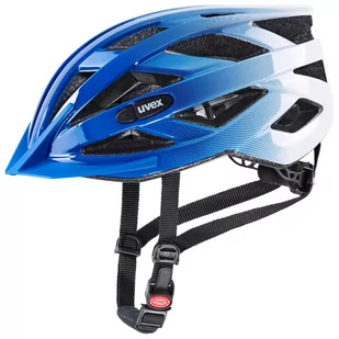 UVEX Air Wing Kask rowerowy Dzieci, cobalt/white 56-60cm 2021 Kaski dla dzieci S4144262317 - Kaski rowerowe - miniaturka - grafika 1