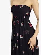 Sukienki - ApartFashion Sukienka damska, luźna sukienka wieczorowa, granatowa, wielokolorowa, normalna, Marine-wielokolorowy, S - miniaturka - grafika 1