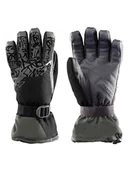 Rękawice narciarskie - Zanier Rękawice narciarskie unisex "Gap STX" w kolorze czarno-szarym - miniaturka - grafika 1