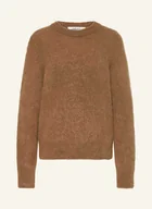 Moda i Uroda OUTLET - Bakaree Sweter Corvara Z Dodatkiem Alpaki braun - miniaturka - grafika 1