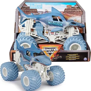 MONSTER JAM Diecast Pojazd Terenowy MEGALODON - Samochody i pojazdy dla dzieci - miniaturka - grafika 1