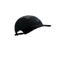 Czapki i chusty sportowe męskie - COMPRESSPORT Czapka biegowa 5 PANEL LIGHT CAP AURORA black/aurora - miniaturka - grafika 1