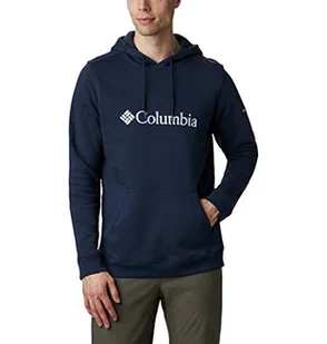 Columbia Męska bluza z kapturem Csc Basic Logo Ii CSC Basic Logo II z kapturem Collegiate Navy, White M 1681664 - Bluzy męskie - miniaturka - grafika 1