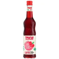 Śmietanki i dodatki do kawy - Toschi Raspberry 560 ml - Syrop malinowy bez cukru - miniaturka - grafika 1