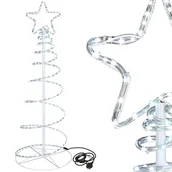 Oświetlenie świąteczne - Wąż świetlny 8m biały zimny 192 Led choinka na zewnątrz IP44 - miniaturka - grafika 1