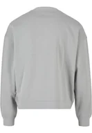Bluzy męskie - Urban Classics Męska bluza Organic Boxy Pocket Crew lightasphalt XL, Lightassphalt, XL - miniaturka - grafika 1