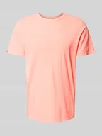 Koszulki męskie - T-shirt z detalem z logo - miniaturka - grafika 1