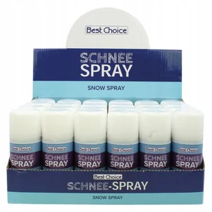 SZTUCZNY ŚNIEG W SPRAYU DO DEKORACJI BIAŁY 80ml - Zabawki kreatywne - miniaturka - grafika 1