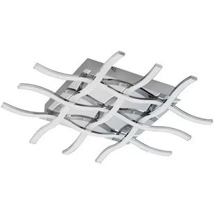 Eglo Plafon lampa oprawa natynkowa sufitowa Lasana 1 1x36W LED chrom 95569 - Oprawy, klosze i abażury - miniaturka - grafika 2