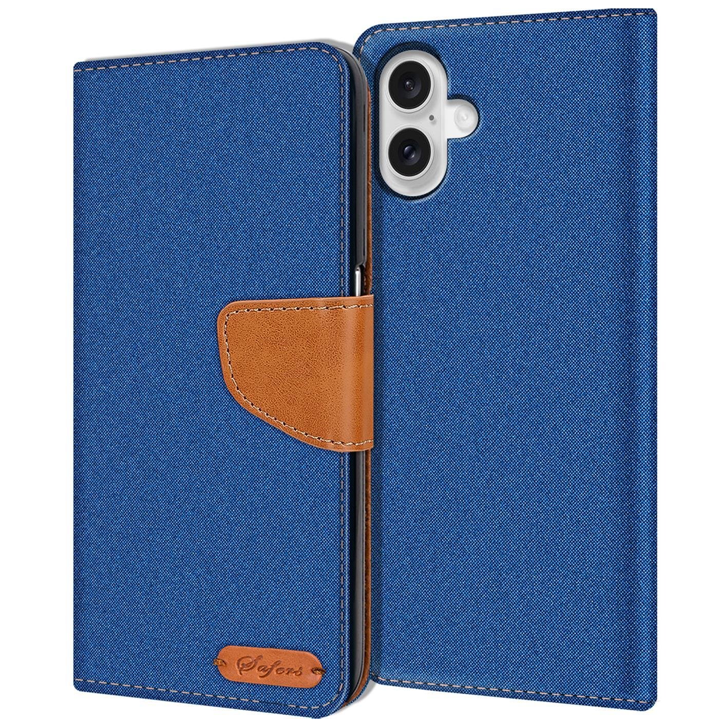 Etui z klapką na telefon iPhone 16 Etui z klapką na telefon iPhone 16 Etui ochronne na książkę