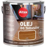 Farby i impregnaty do drewna - Altax Olej do tarasu 2,5 l Cedr - miniaturka - grafika 1