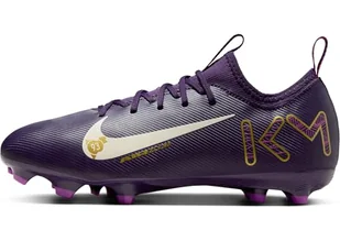 NIKE Jr. Mercurial Vapor 16 Academy Kylian Mbappé, unisex, trampki dziecięce, 33,5 EU, Grand Purple Ivory Pale, 33.5 EU - Buty dla dziewczynek - miniaturka - grafika 1