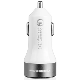 Modecom MC-QCU2-07 Ładowarka Samochodowa Quick Charge 3.0 + USB (ZT-MC-QCU2-07) - Ładowarki samochodowe - miniaturka - grafika 1