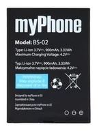 Baterie i akcesoria - myPhone myPhone Bateria do myPhone 1075/HALO 2 900mAh BS-02 8_758937 - miniaturka - grafika 1