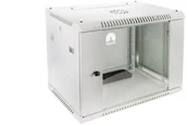 Szafy rack - Szafa wisząca RACK 19 cali 9U 450mm szara NEKU TS BOX 0001-00014-34558 - miniaturka - grafika 1