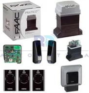 Zestawy do bram - FAAC Zestaw PRATICO 746 230V do bram przesuwnych do 600 kg - miniaturka - grafika 1