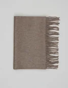 Apaszki i szaliki męskie - Szalik kaszmirowy cachemire brązowy (br1) - miniaturka - grafika 1