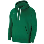 Bluzy dla dziewczynek - Nike, Bluza dziecięca, Park 20 Fleece Hoodie Junior CW6896 302, zielony, rozmiar L - miniaturka - grafika 1