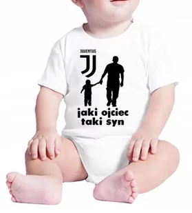2041 BODY DZIECIĘCE JUVENTUS TAKI SYN PREZENT 68 - Body dla niemowląt - miniaturka - grafika 1