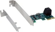Akcesoria do komputerów stacjonarnych - Exsys Kontroler EXSYS EX-3519 PCIe SATA3 - miniaturka - grafika 1
