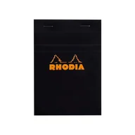 Notesy i bloczki - Blok Rhodia N°13 A6 10,5x14,8 cm, kratka, czarny - miniaturka - grafika 1