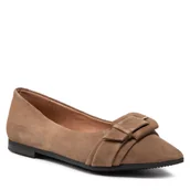 Baleriny - Baleriny Caprice 9-22100-29 Brązowy - miniaturka - grafika 1