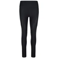 Spodnie sportowe damskie - Damskie legginsy Kilpi Gears-W Rozmiar: L / Kolor: czarny - miniaturka - grafika 1