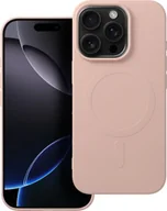 Etui i futerały do telefonów - OEM Futerał SILICONE MAG COVER big hole kompatybilny z MagSafe do IPHONE 16 Pro różowy - miniaturka - grafika 1