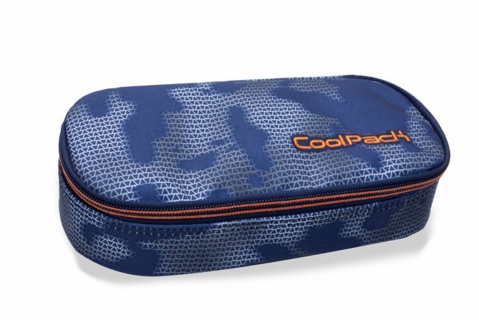 Piórnik saszetka dla dzieci, CoolPack, grafika, niebieski