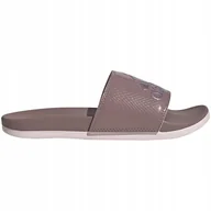 Klapki i japonki damskie - Klapki damskie adidas Adilette Comfort brązowe GX4298 38 - miniaturka - grafika 1