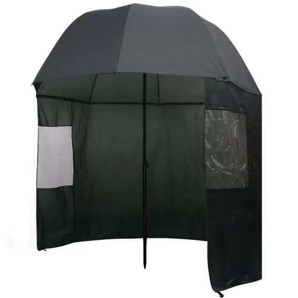 Parasol Wędkarski UV odporny 300x240 cm Ciemny Zielony