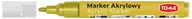 Markery permanentne - Toma Marker akrylowy TO-402 2,5mm złoty 9353 - miniaturka - grafika 1