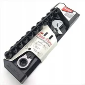 Klucze i nasadki - Klucz Nastawny 150Mm Z Grzechotką + Nasadki 11Szt Makita - miniaturka - grafika 1