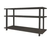 Szafki na buty - Drewniany Stojak Na Buty 3 Półki Rbo–3 Regał Półka Szafa Szafka Szary Drewno Sosnowe / Wamar-Sosenka - miniaturka - grafika 1