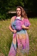 Chusty do noszenia dzieci - Yaro Slings Chusta kółkowa Yaro Slings -Ava Trinity Sienna Rainbow Wool 1.8 m. - miniaturka - grafika 1