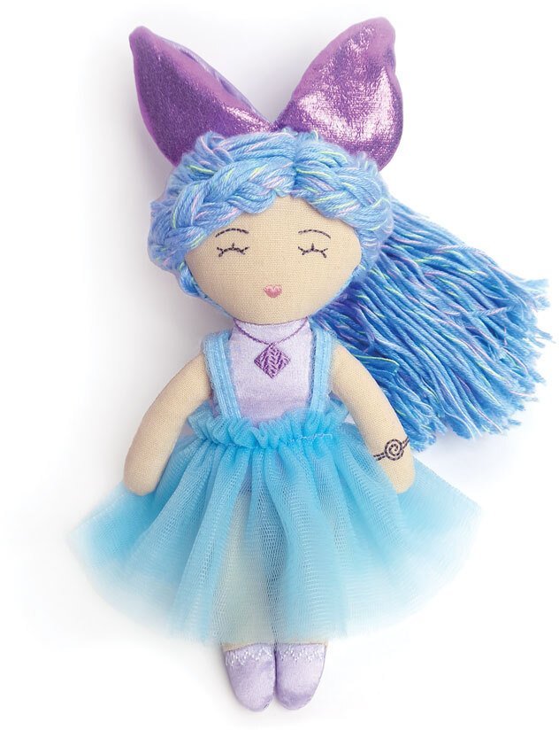 Svoora Lalka materiałowa wróżka Selini 20 cm z magnetycznymi skrzydłami dla dzieci