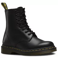 Kozaki damskie - Dr. Martens Unisex Core 1460 Mono Smooth kozaki, czarny, 38 EU - miniaturka - grafika 1